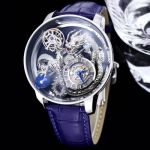 Jacob&Co Factory Lucky Dragon New Year Silver stainless steel Diameter 47mm watch